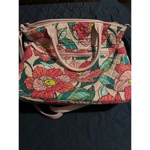 Vera Bradley Vintage Mandy with Leather Handles